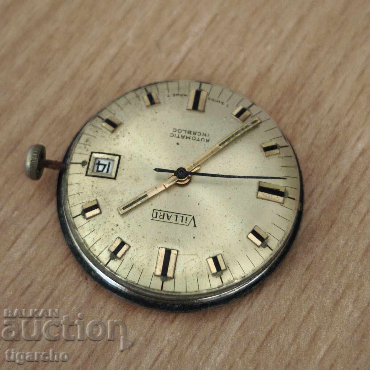 Licitație Mecanism de ceas pentru bărbați VILLARD