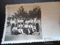 Old photo, 7th grade, 1950/51, Kneja town