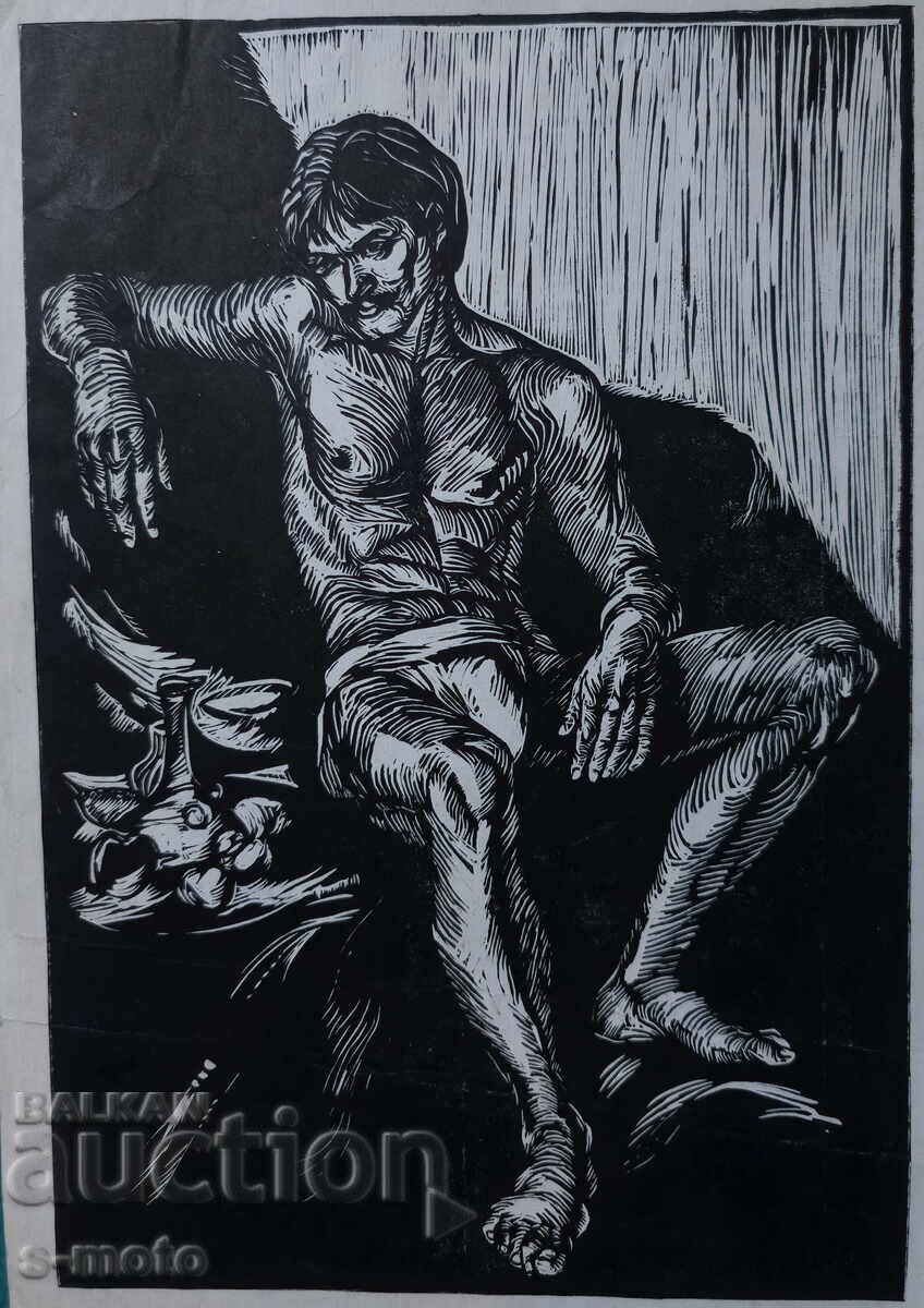 Παλιά γραφικά, ξυλόγλυπτο πορτρέτο - 5 Παλιά γραφικά, ξυλόγλυπτο πορτρέτο - 5