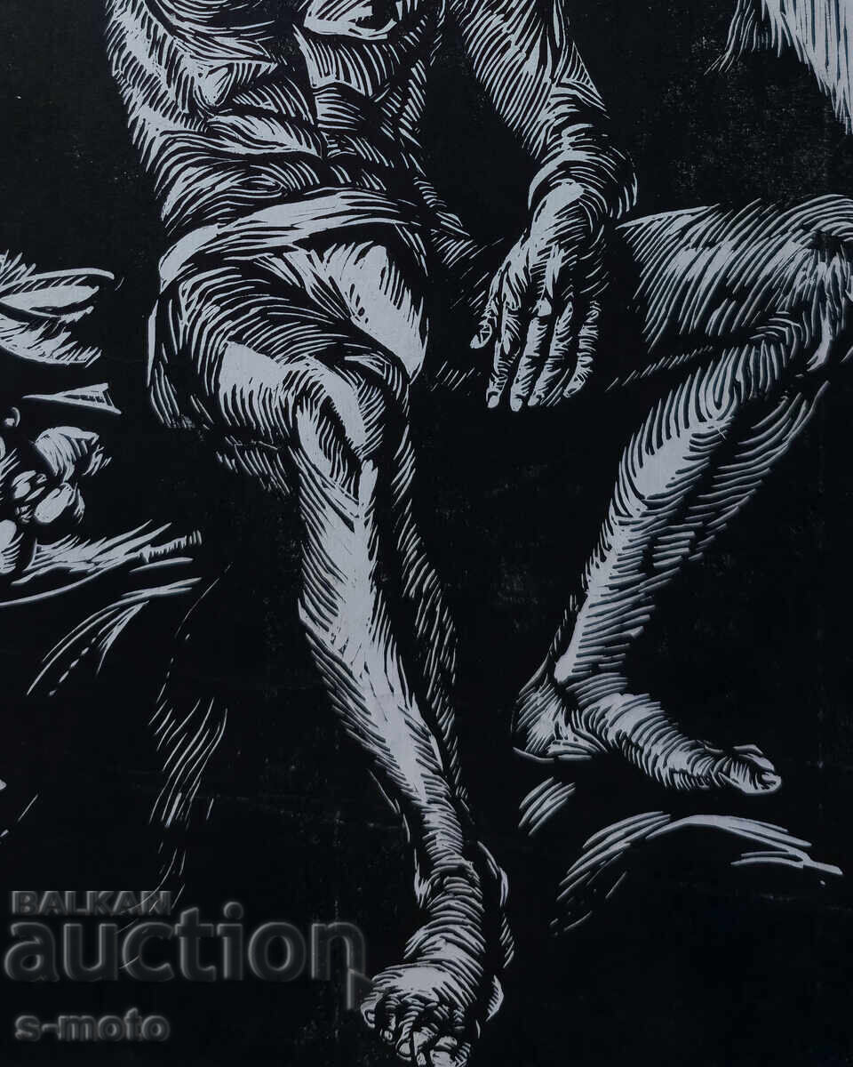 Παλιά γραφικά, ξυλόγλυπτο πορτρέτο - 6 Παλιά γραφικά, ξυλόγλυπτο πορτρέτο - 6