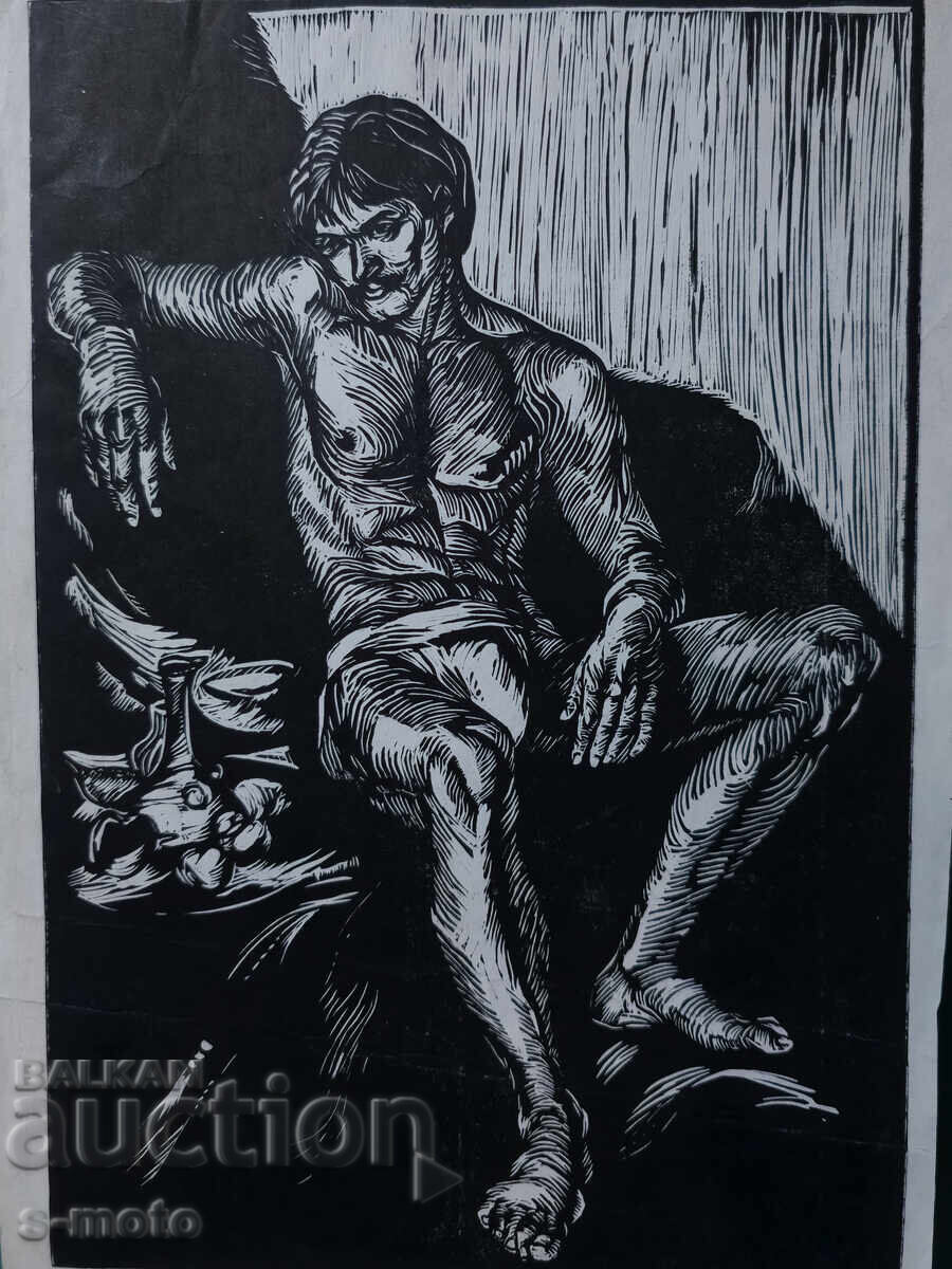 Παλιά γραφικά, ξυλόγλυπτο πορτρέτο Παλιά γραφικά, ξυλόγλυπτο πορτρέτο