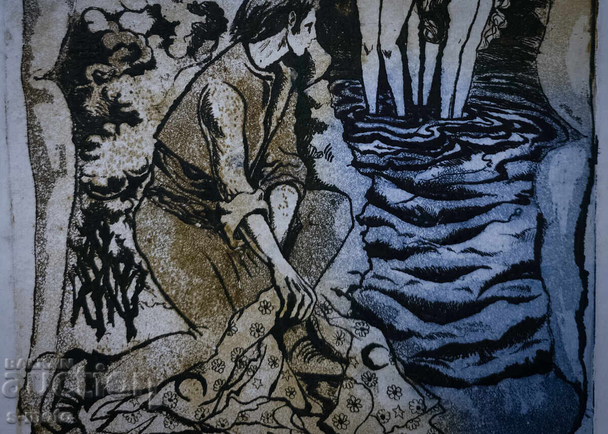 Графика, акватинта илюстрация - 5 Графика, акватинта илюстрация - 5