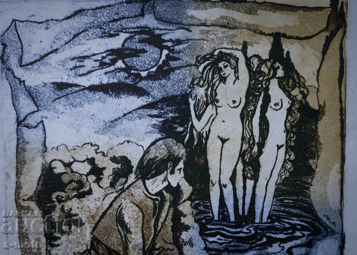 Графика, акватинта илюстрация - 6 Графика, акватинта илюстрация - 6