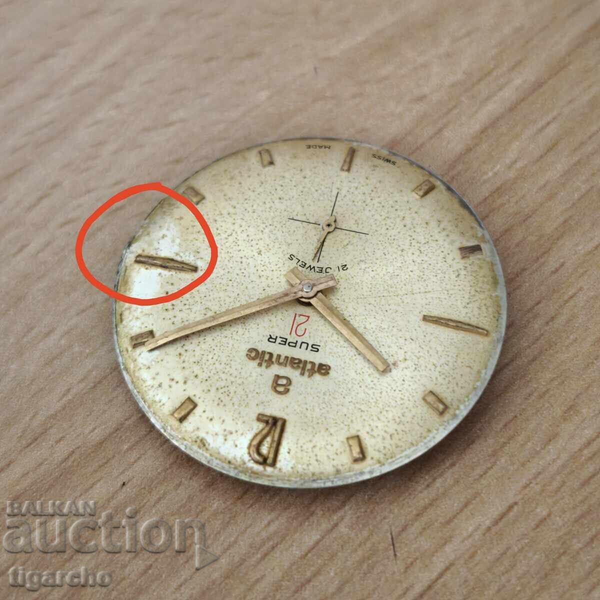 Livrarea Mecanism de ceas pentru bărbați ATLANTIC