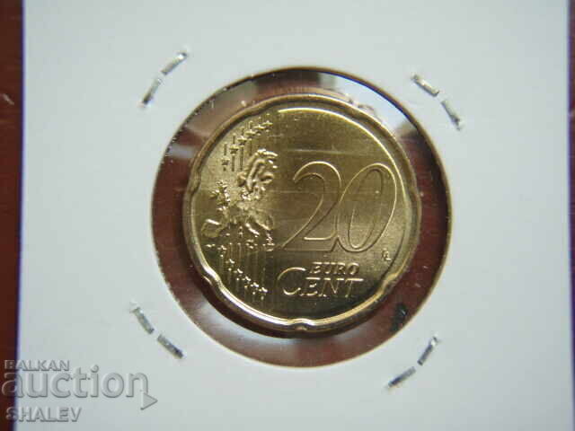 20 Cenți 2025 San Marino (20 eurocenți San Marino) - Unc - 6 20 Cenți 2025 San Marino (20 eurocenți San Marino) - Unc - 6