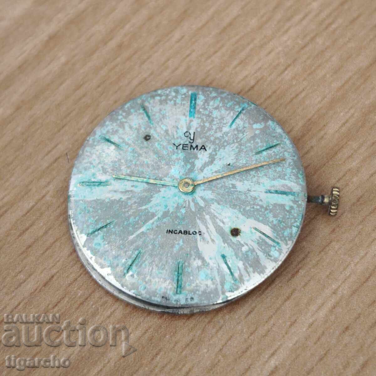 Механизъм за мъжки часовник YEMA Механизъм за мъжки часовник YEMA