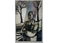 Γραφικά, ξηρή χάραξη, φιγούρα σύνθεση