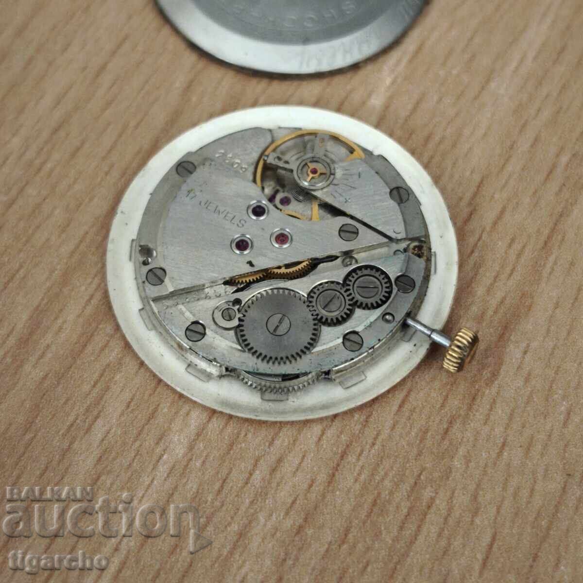 Μηχανισμός ανδρικού ρολογιού Poljot - 7