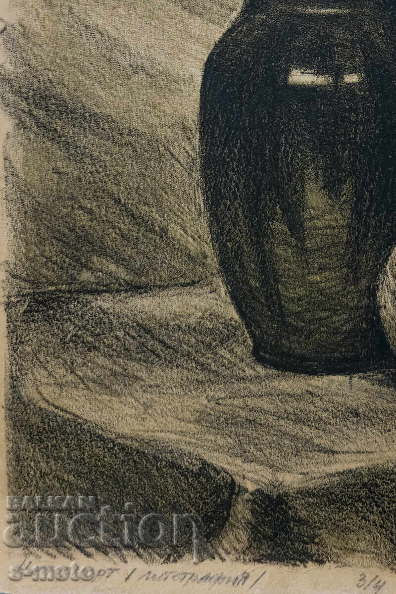 Доставка на Графика, литография натюрморт 1970г.