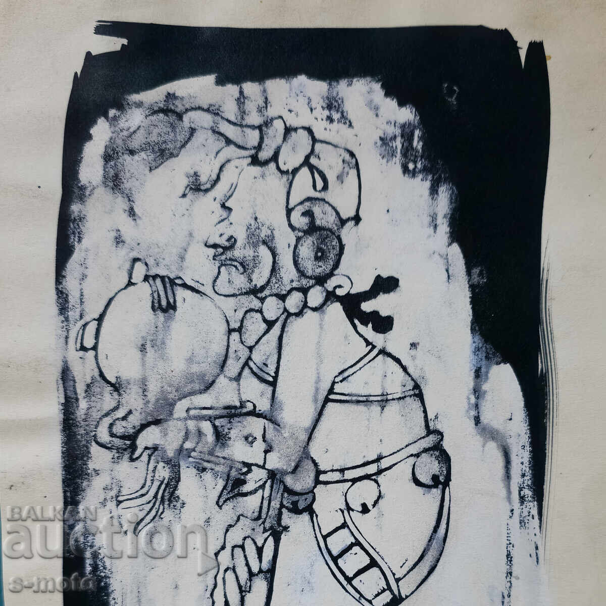 Δημοπρασία Γραφικά, μικτές τεχνικές, πορτρέτο