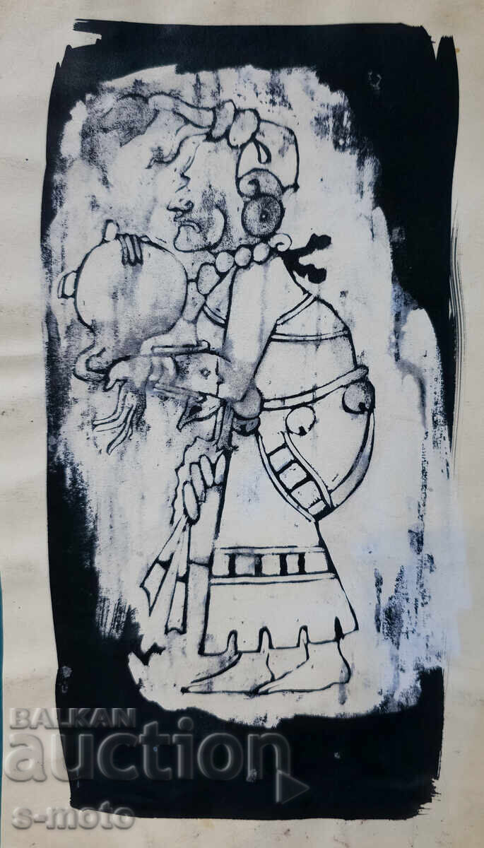 Γραφικά, μικτές τεχνικές, πορτρέτο