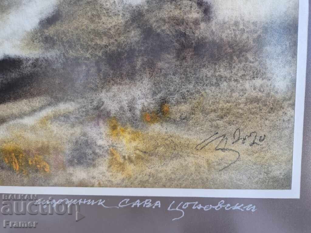 Delivery of Watercolor by the great artist STOLETNIKA Sava Tsonovski 5z Delivery of Watercolor by the great artist STOLETNIKA Sava Tsonovski 5z