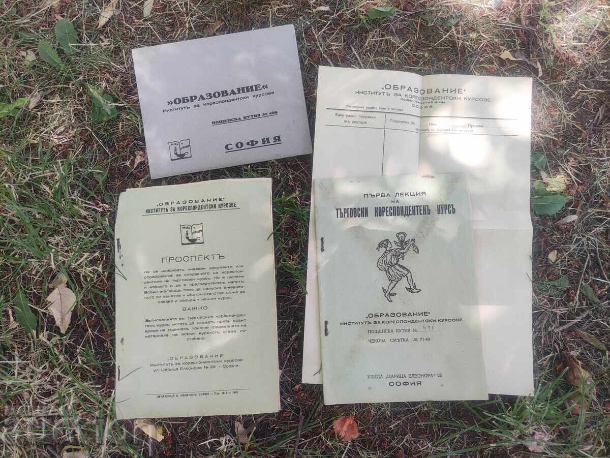 Commercial Correspondence Course 1942: Prospectus and First Lecture