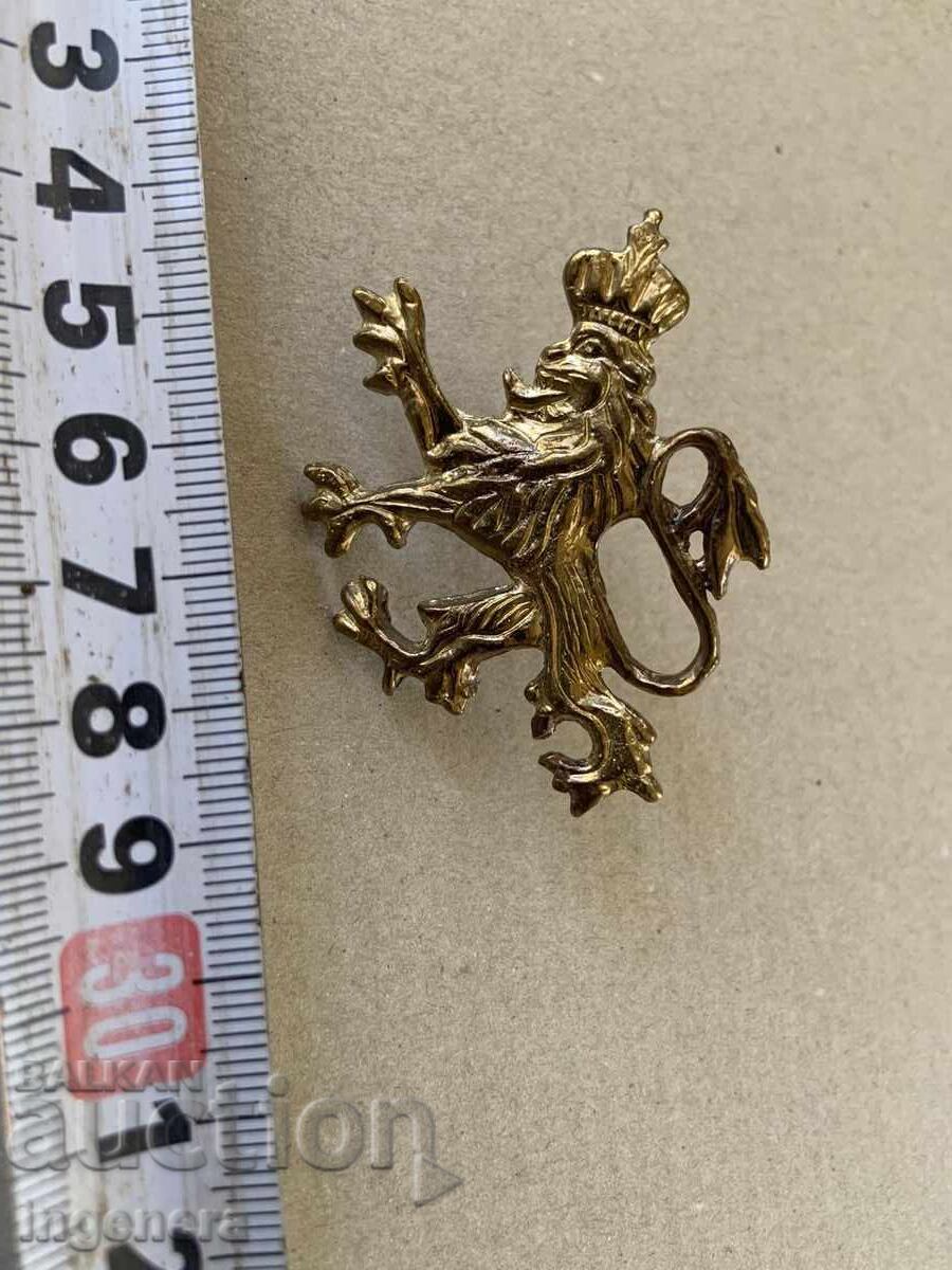 ΛΕΩΝ ΛΕΟΝΤΙ ΕΜΒΛΗΜΑ ΚΟΚΑΡΔΑ ΧΑΛΚΟΣ 50 MM με τιμή 24.00 BGN | € 12.27