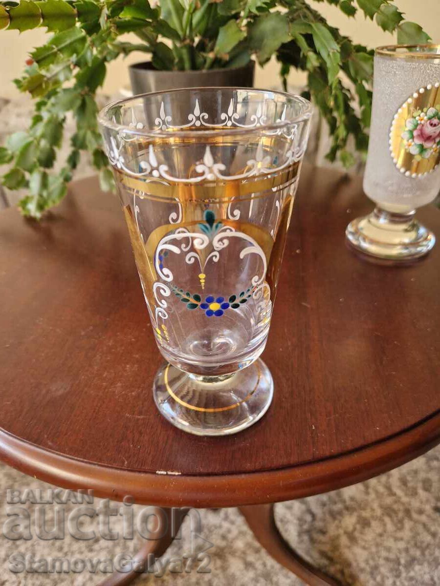 Great lot of 2 antique Bohemia Bochemia cups - 7