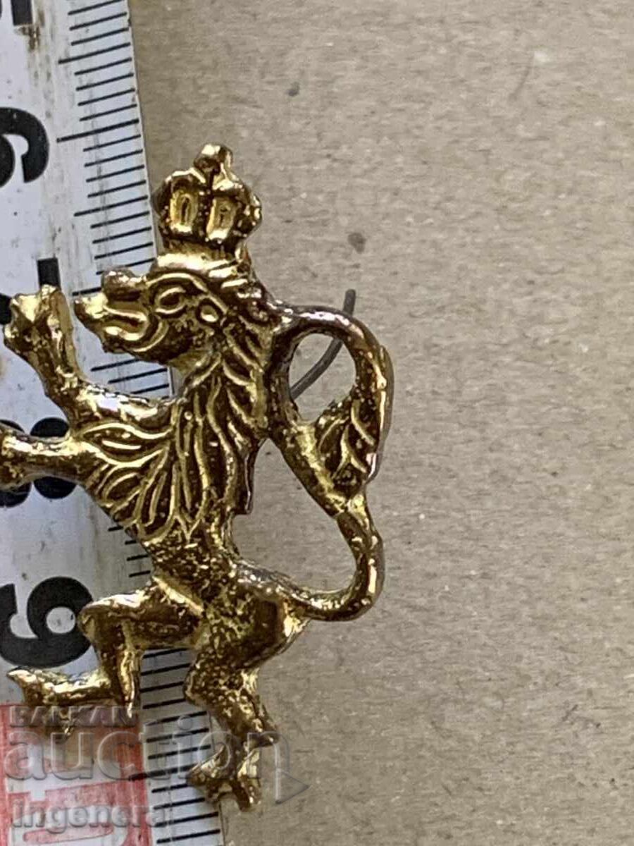 ΛΕΩΝ ΛΕΟΝΤΙΔΙΟ ΚΟΚΑΡΔΑ ΕΜΒΛΗΜΑ ΧΑΛΚΟΣ - 30 MM με τιμή 17.00 BGN | € 8.69