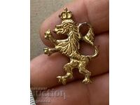 ЛЪВ ЛЪВЧЕ КОКАРДА ЕМБЛЕМА БРОНЗ-30 ММ