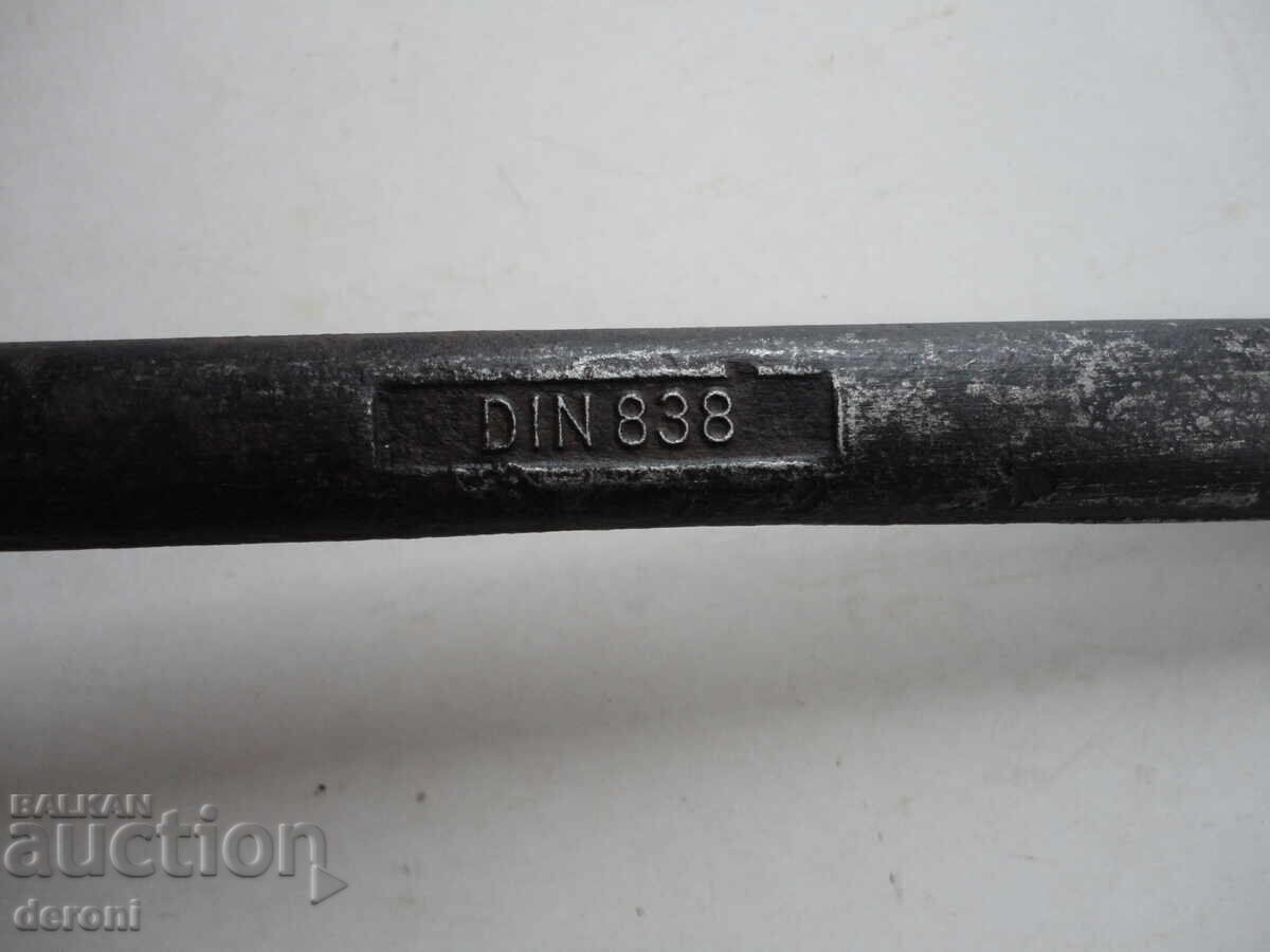 Γερμανικό κλειδί σωλήνα Hazet 17/19 Din 838 - 5