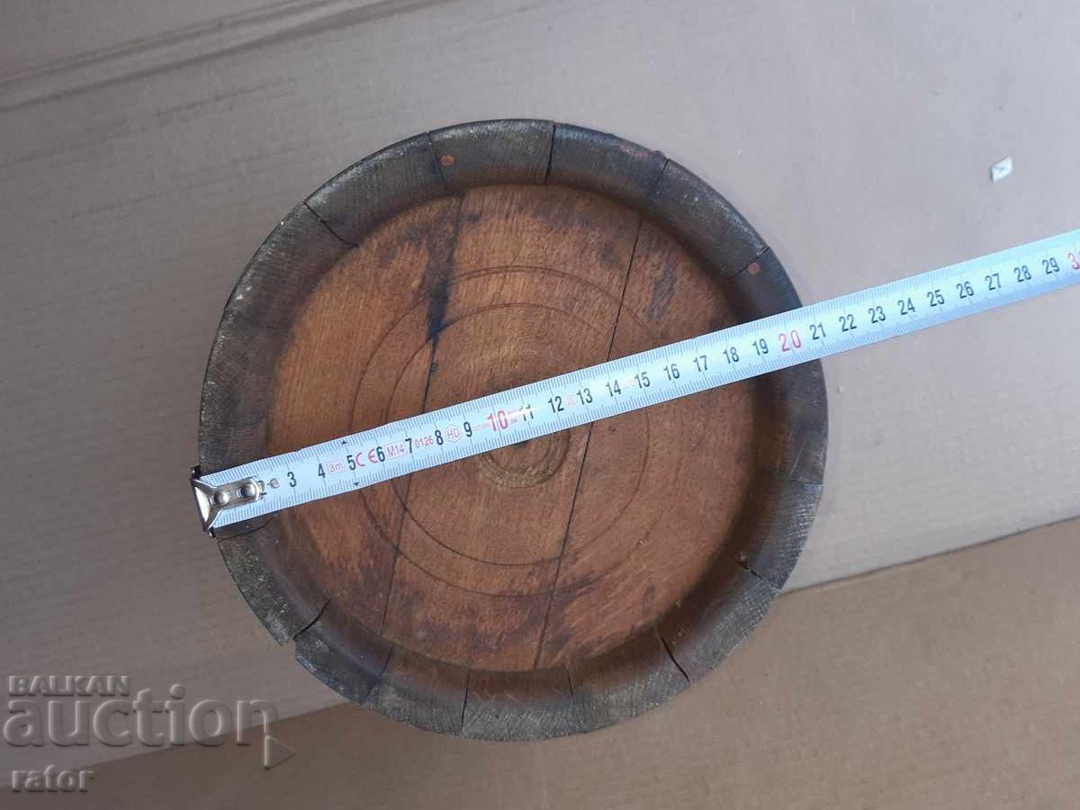 Old authentic small barrel, tub, cask, sturdy, RARE - 7 Old authentic small barrel, tub, cask, sturdy, RARE - 7