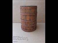 Παλιό αυθεντικό μικρό βαρέλι, βαγένι, βαρελάκι, γερό, ΣΠΑΝΙΟ