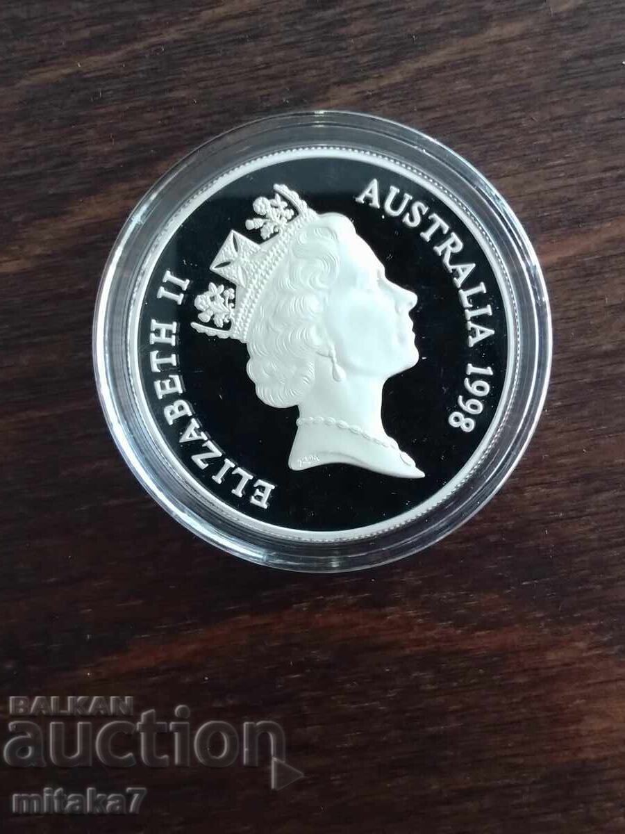 Delivery of Silver Kangaroo coin, 1 oz, 1998, Australia