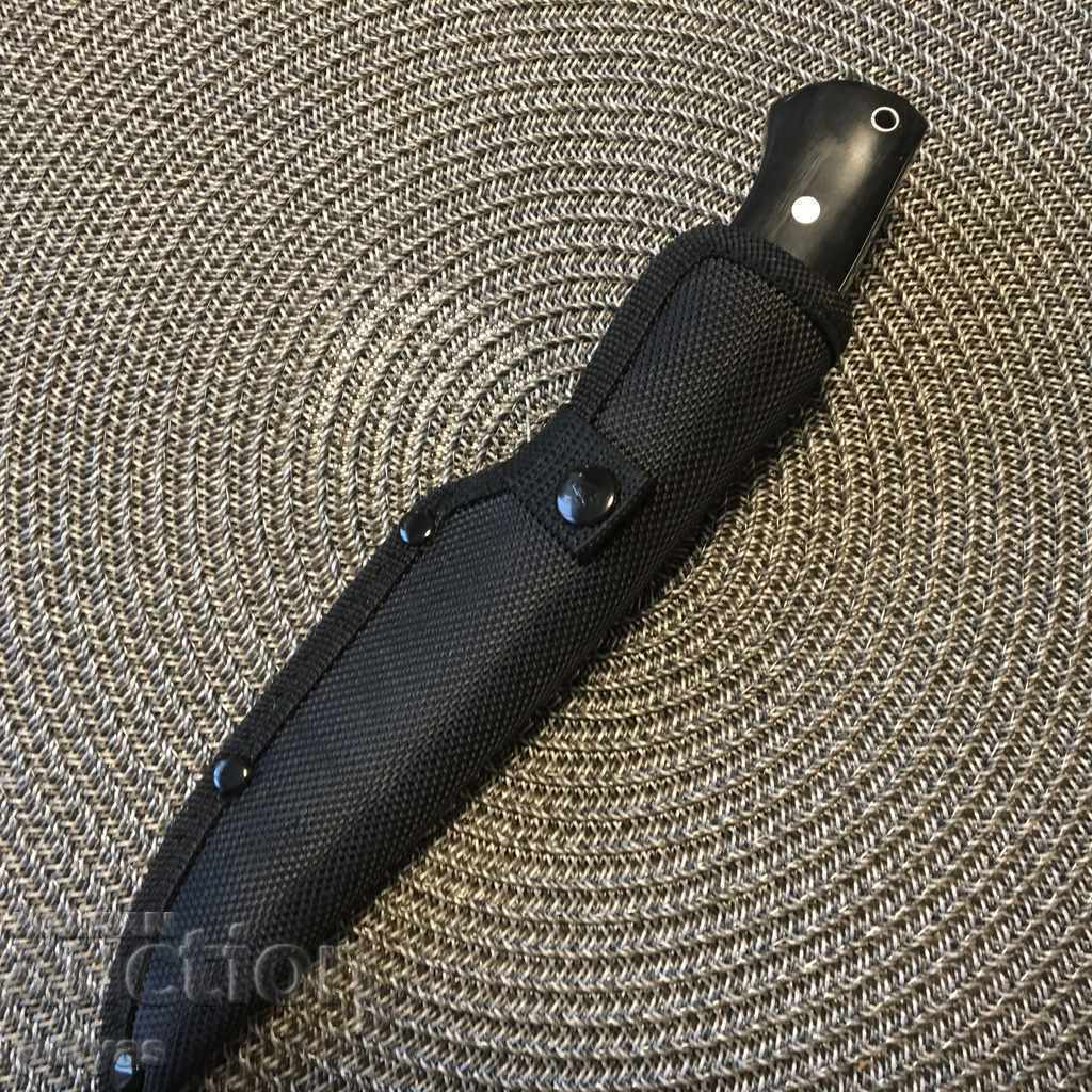 Richly engraved hunting knife with deer 120x230 - 6