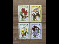 Anguilla - Easter - Butterflies on flowers (1982) MNH