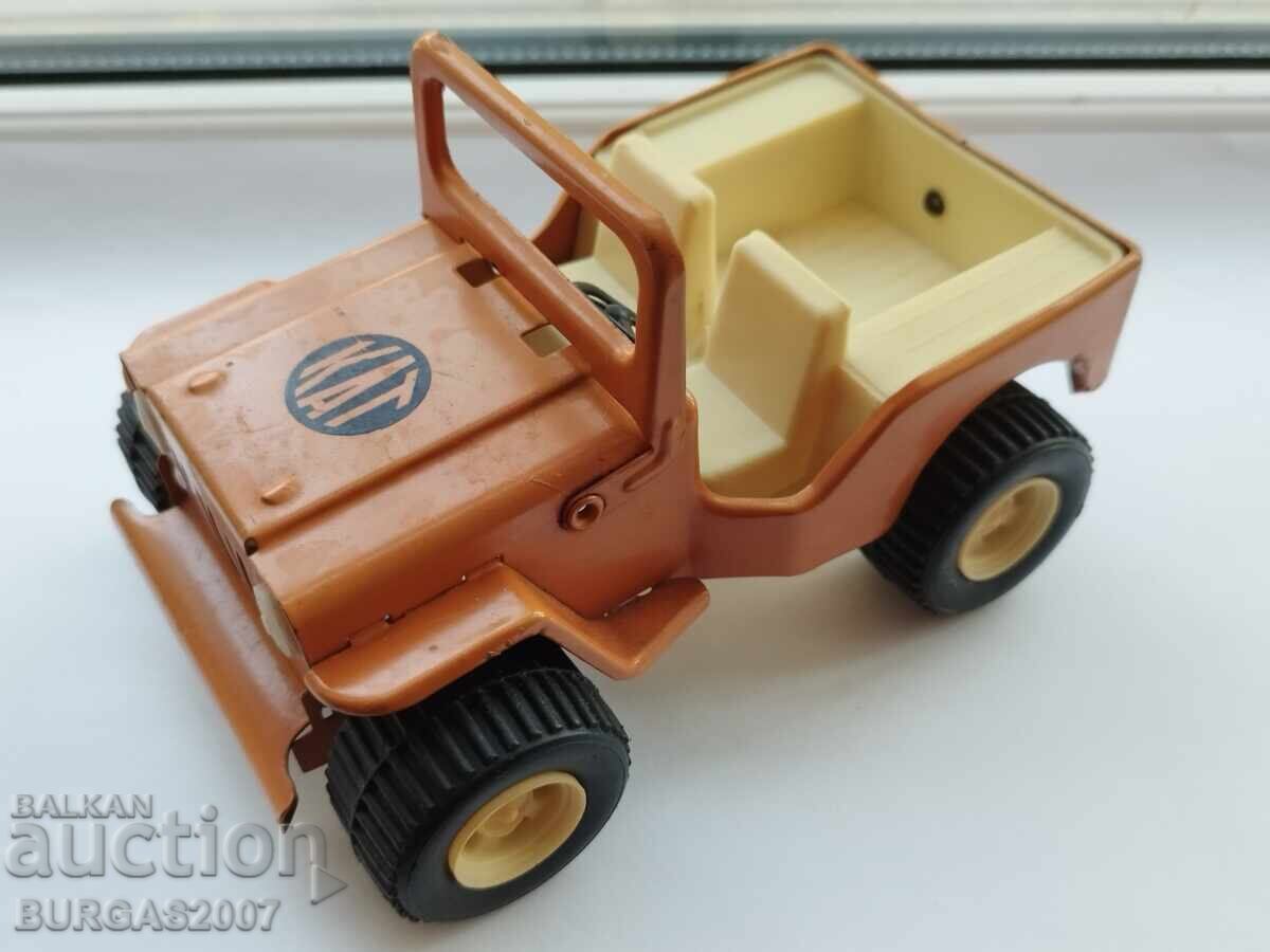 Δημοπρασία Παλιό λαμαρινένιο αυτοκινητάκι, τζιπ, ΚΑΤ, ΛΔΒ