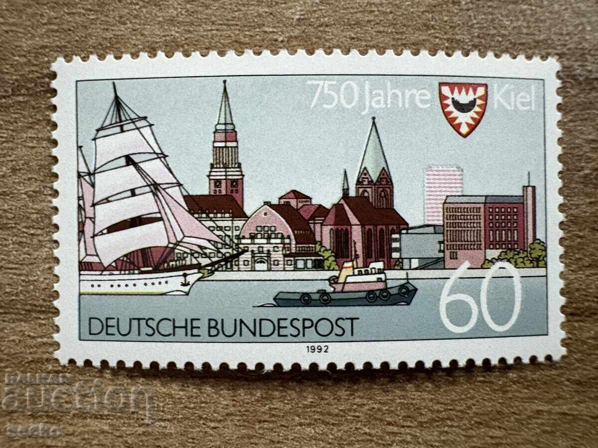 Германия - 1750 г. град Кил (1992) MNH