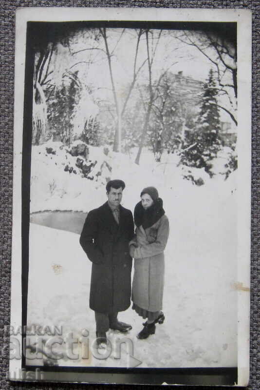 Παλιά οικογενειακή φωτογραφία, χειμώνας, φωτογραφία 1932
