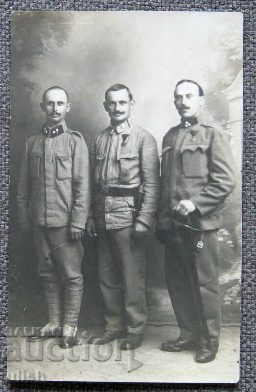 Old group photo of German soldiers