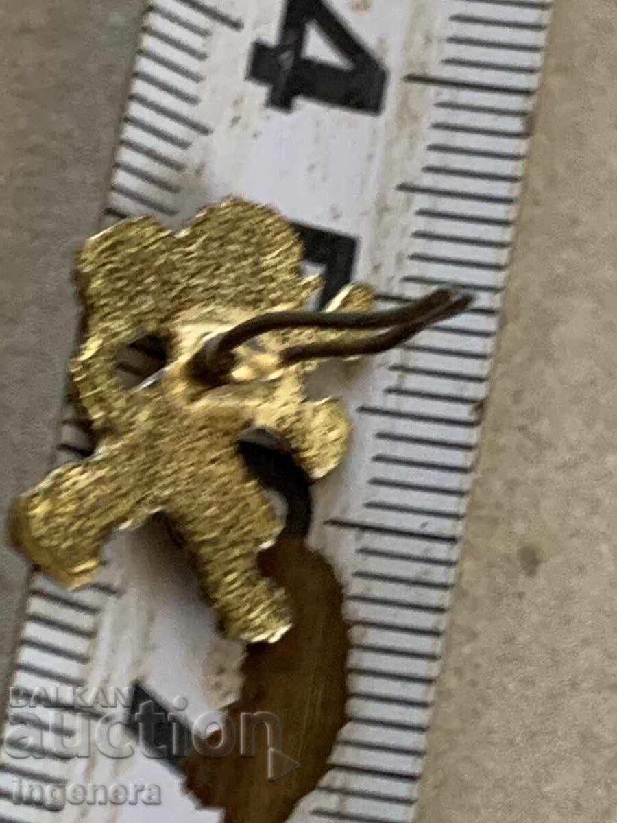 Delivery of LION LION CUB COCKADE EMBLEM BRONZE - 20 MM Delivery of LION LION CUB COCKADE EMBLEM BRONZE - 20 MM