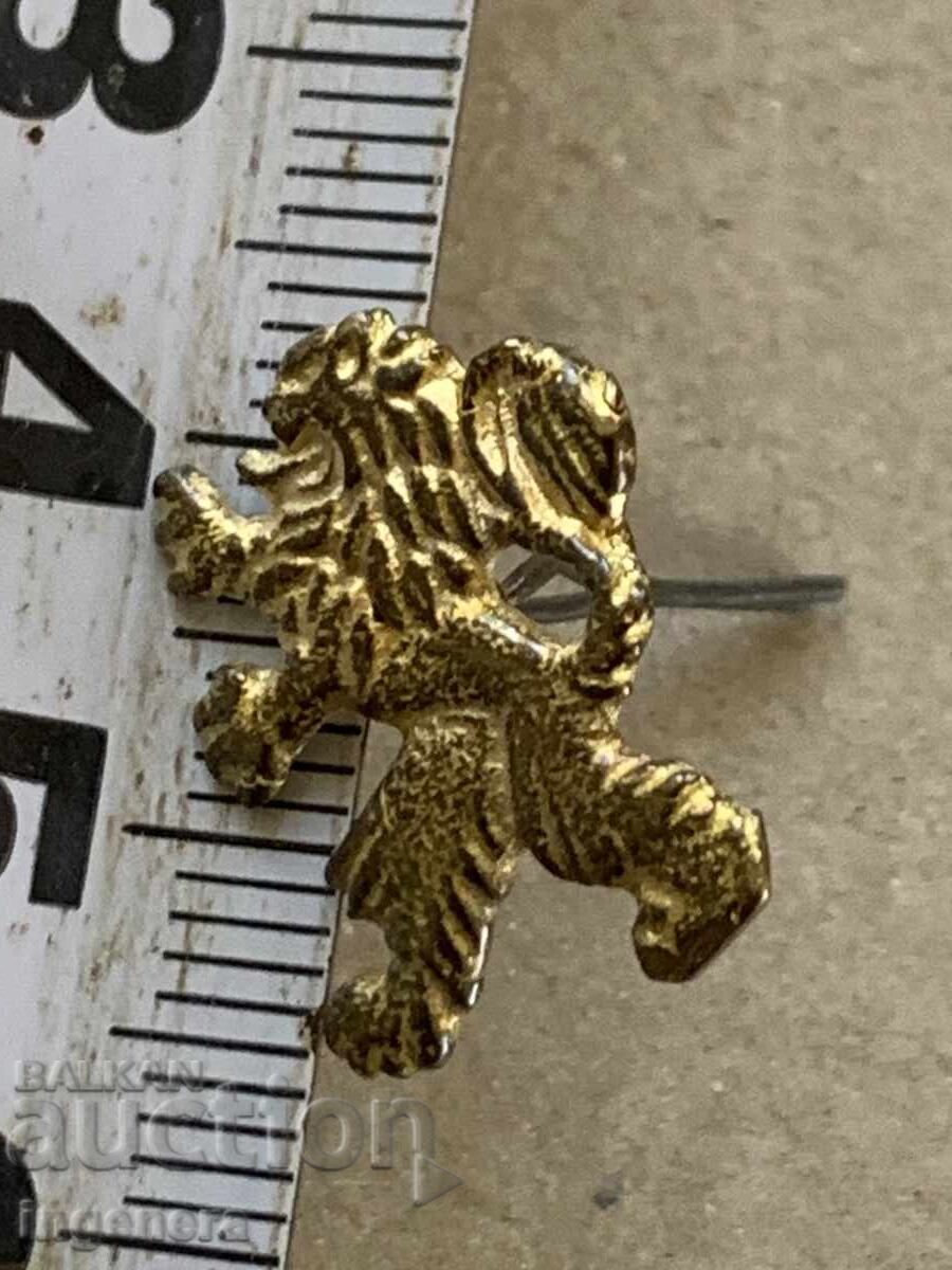 LION LION CUB COCKADE EMBLEM BRONZE - 20 MM LION LION CUB COCKADE EMBLEM BRONZE - 20 MM