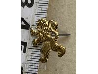 ΛΕΩΝ ΛΕΟΝΤΙΣΚΟΣ ΚΟΚΑΡΔΑ ΕΜΒΛΗΜΑ ΧΑΛΚΟΣ - 20 MM