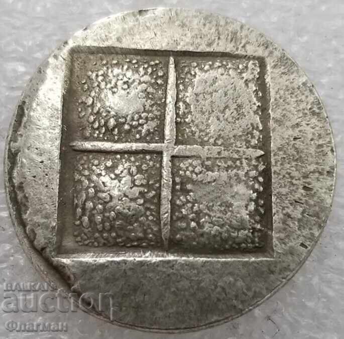 Octodrahmă din Tracia, tribul Oresci, 479 î.Hr. REPLICA cu preț € 20.00 | 39.12 BGN