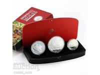 Σπάνιο σετ. 1/2 , 1 και 2 oz. Lunar 2008 Αυστραλία Proof