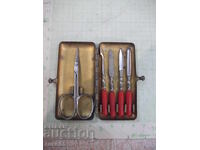 Trusă de manichiură veche