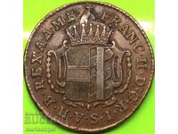 1 Kreuzer 1794 Αυστρία Franz II N - Günzburg - σπάνιο