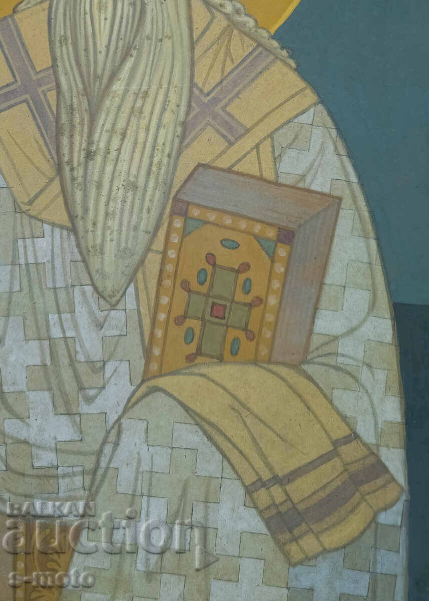 Картина темпера - Св. Евтимий Търновски, икона - 5