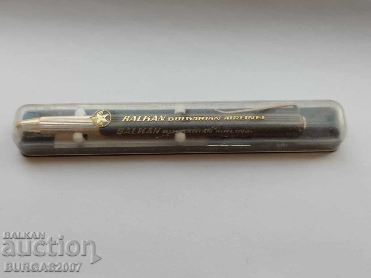 Delivery of Old BGA Balkan ballpoint pen, social. NRB