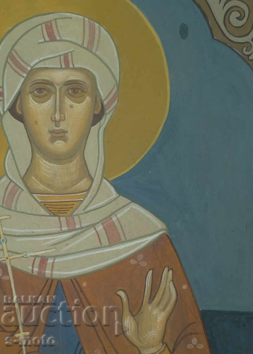 Livrarea Tablou tempera - Sfânta Marina din Antiohia, icoană Livrarea Tablou tempera - Sfânta Marina din Antiohia, icoană