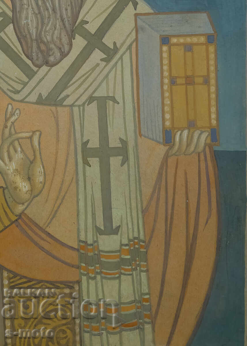 Livrarea Tablou tempera - Sf. Ignatie, icoană