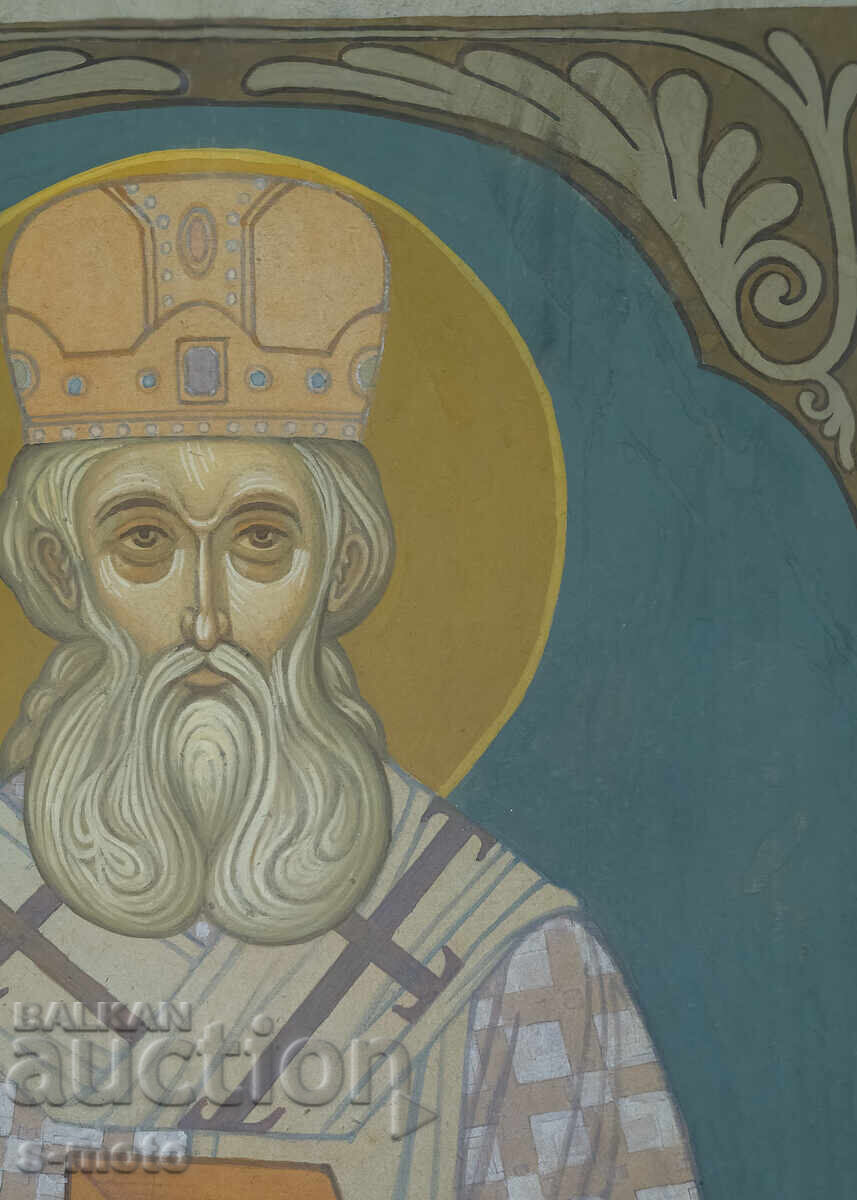 Tablou tempera - Sf. Eftimie de Târnovo, icoană cu preț 250.00 BGN | € 127.82