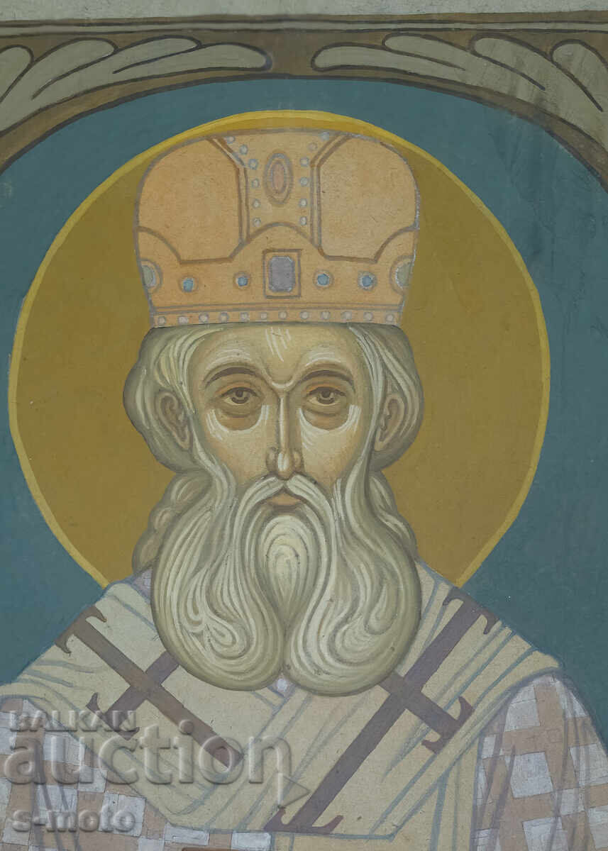 Tablou tempera - Sf. Eftimie de Târnovo, icoană - 6