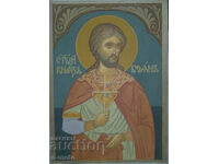 Πίνακας τέμπερα - Άγιος Βοϊάν Ενραβότα, εικόνα