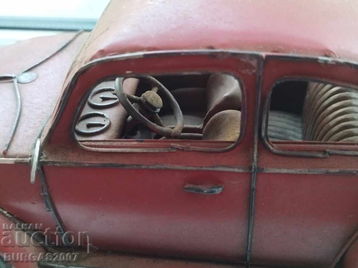 Παράδοση Παλιό μεταλλικό παιχνίδι, VW σκαθάρι Παράδοση Παλιό μεταλλικό παιχνίδι, VW σκαθάρι