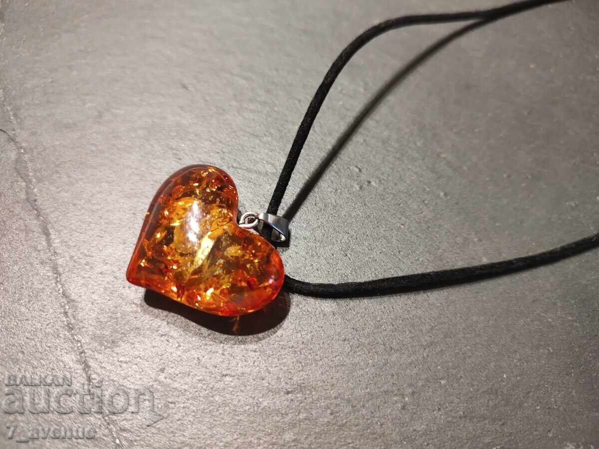 Necklace pendant heart, beauty, 24.06.25 with price 49.00 BGN | € 25.05