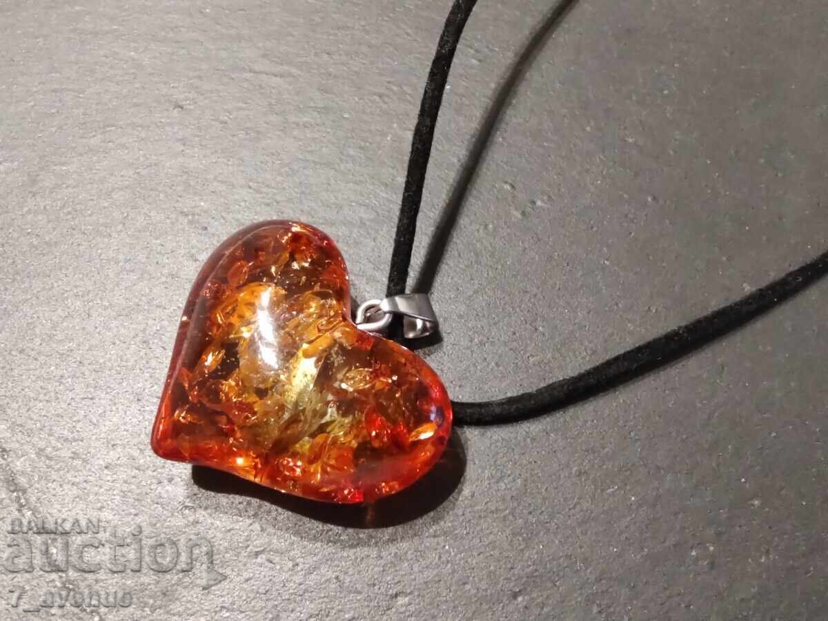 Delivery of Necklace pendant heart, beauty, 24.06.25