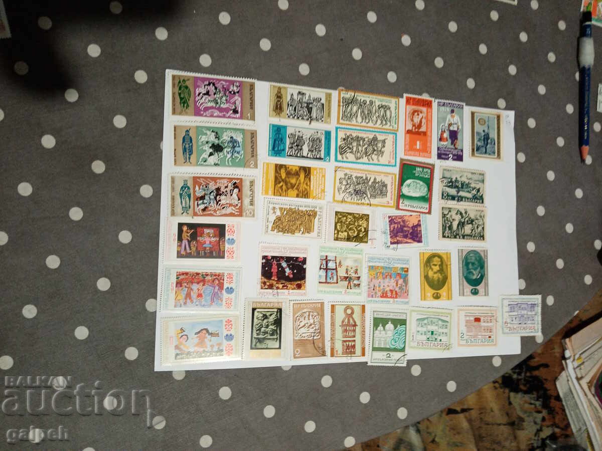 Γραμματόσημα - Λαϊκή Δημοκρατία της Βουλγαρίας - 250+ τμχ με τιμή 20.00 BGN | € 10.23 Γραμματόσημα - Λαϊκή Δημοκρατία της Βουλγαρίας - 250+ τμχ με τιμή 20.00 BGN | € 10.23