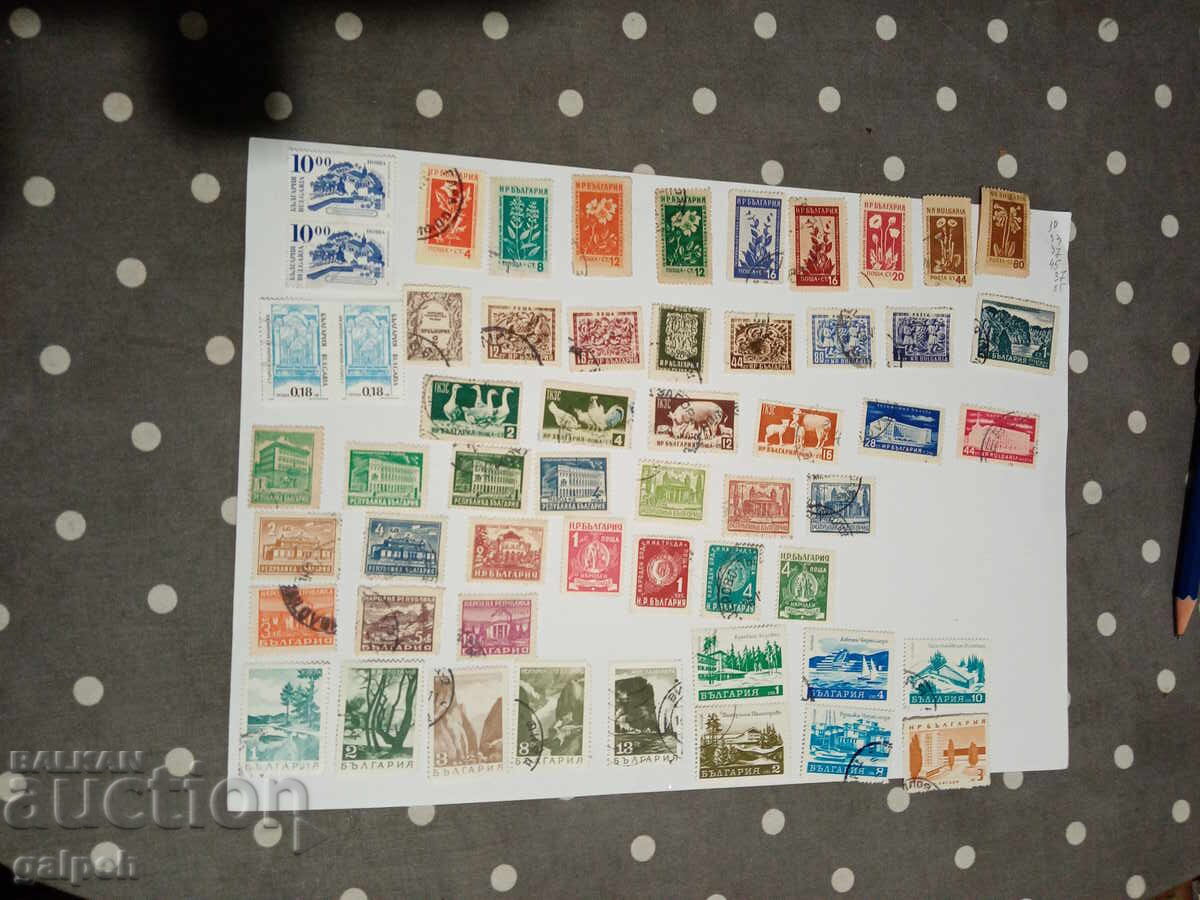 Γραμματόσημα - Λαϊκή Δημοκρατία της Βουλγαρίας - 250+ τμχ - 6 Γραμματόσημα - Λαϊκή Δημοκρατία της Βουλγαρίας - 250+ τμχ - 6